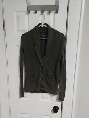 American Eagle Outfitters Olive Green Sweater Size Med